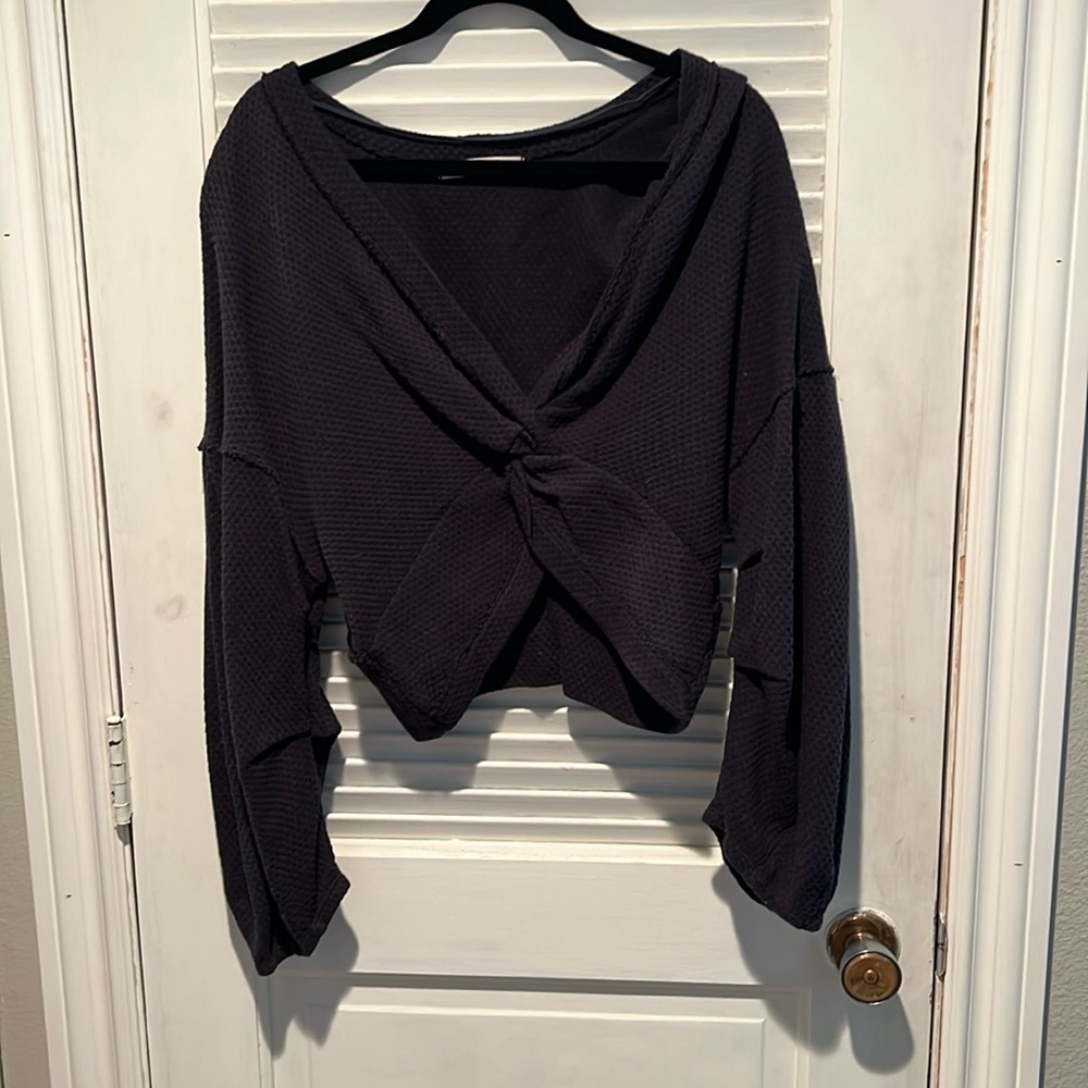 Blue Free People top